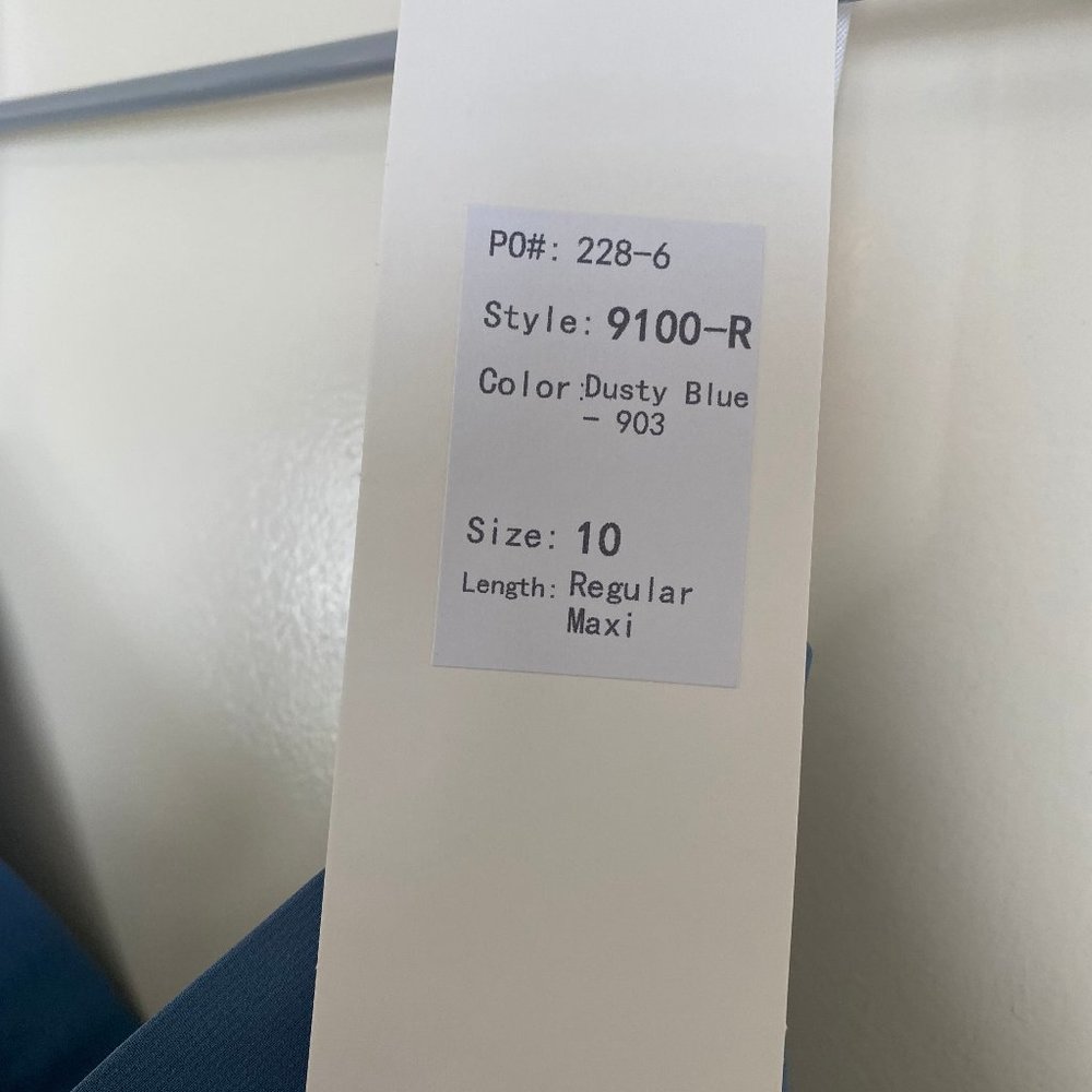 Revelry Skirt Dusty Blue 10 - Picture 3 of 4